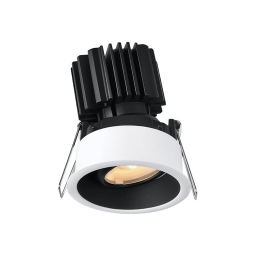 Lotus L3G-RRT 3" Tangra LED Gimbal Round Recessed Thin Trim, 4CCT+Dim to Warm - White/Black
