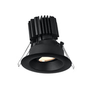 Lotus L3G-RRW 3" Tangra LED Gimbal Round Recessed Wide Trim, 5CCT Selectable - Black