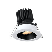 Lotus L3G-RRW 3" Tangra LED Gimbal Round Recessed Wide Trim, 5CCT Selectable - White/Black