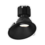 Lotus L3G-RST 4" Tangra LED Gimbal Round Sloped Thin Trim, 5CCT Selectable - Black
