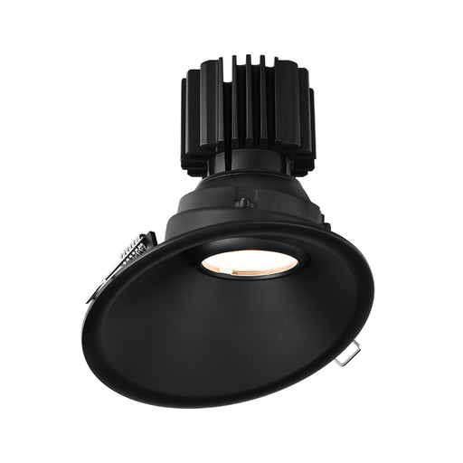 Lotus L3G-RST 4" Tangra LED Gimbal Round Sloped Thin Trim, 5CCT Selectable - Black