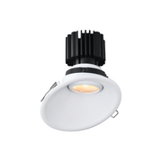 Lotus L3G-RST 4" Tangra LED Gimbal Round Sloped Thin Trim, 4CCT+Dim to Warm - White