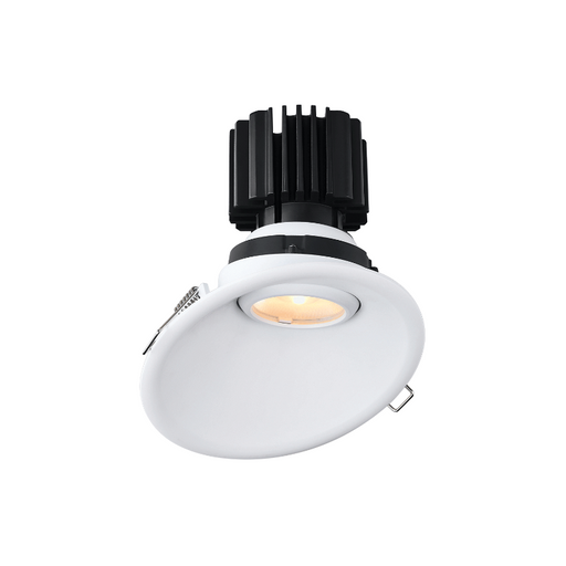 Lotus L3G-RST 4" Tangra LED Gimbal Round Sloped Thin Trim, 4CCT+Dim to Warm - White