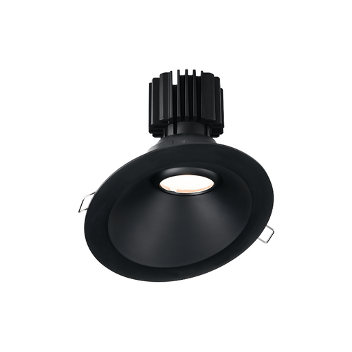 Lotus L3G-RSW 4" Tangra LED Gimbal Round Sloped Wide Trim, 4CCT+Dim to Warm - Black