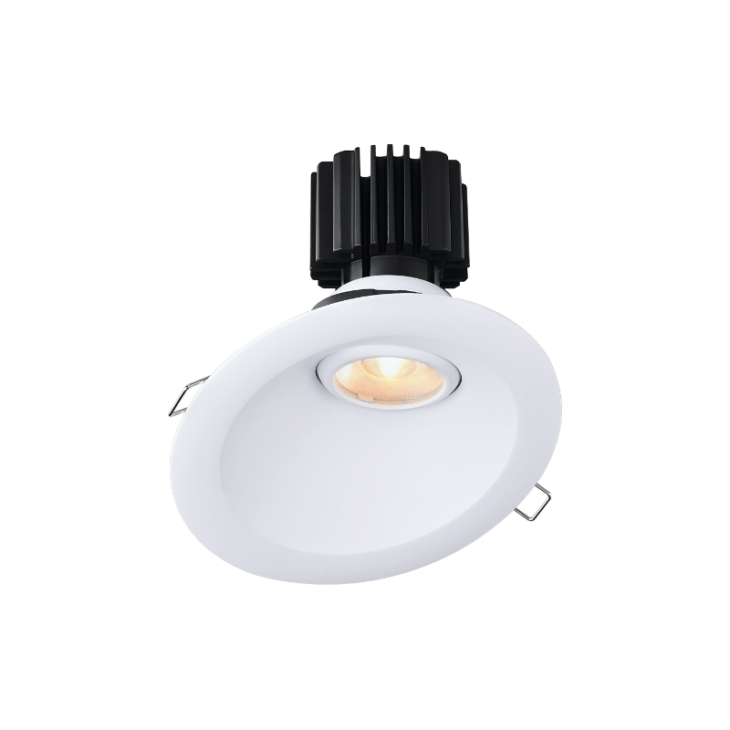 Lotus L3G-RSW 4" Tangra LED Gimbal Round Sloped Wide Trim, Dim to Warm - White