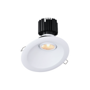 Lotus L3G-RSW 4" Tangra LED Gimbal Round Sloped Wide Trim, 4CCT+Dim to Warm - White