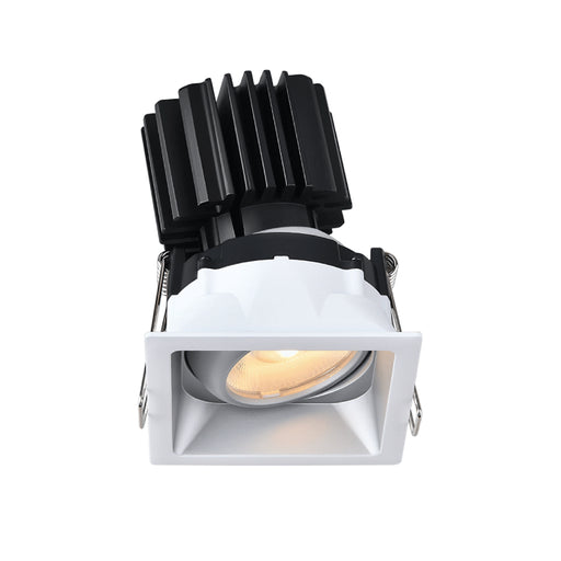 Lotus L3G-SRT 3" Tangra LED Gimbal Square Recessed Thin Trim, Dim to Warm - Alazk