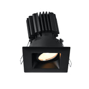 Lotus L3G-SRW 3" Tangra LED Gimbal Square Recessed Wide Trim, 4CCT+Dim to Warm - Black