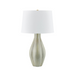 Hudson Valley L7231 Galloway 1-lt 31" Tall Table Lamp - Aged Brass/Ceramic Coastal Green