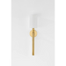 Hudson Valley 3824 Lakeport 1-lt 24" Tall Wall Sconce - Aged Brass