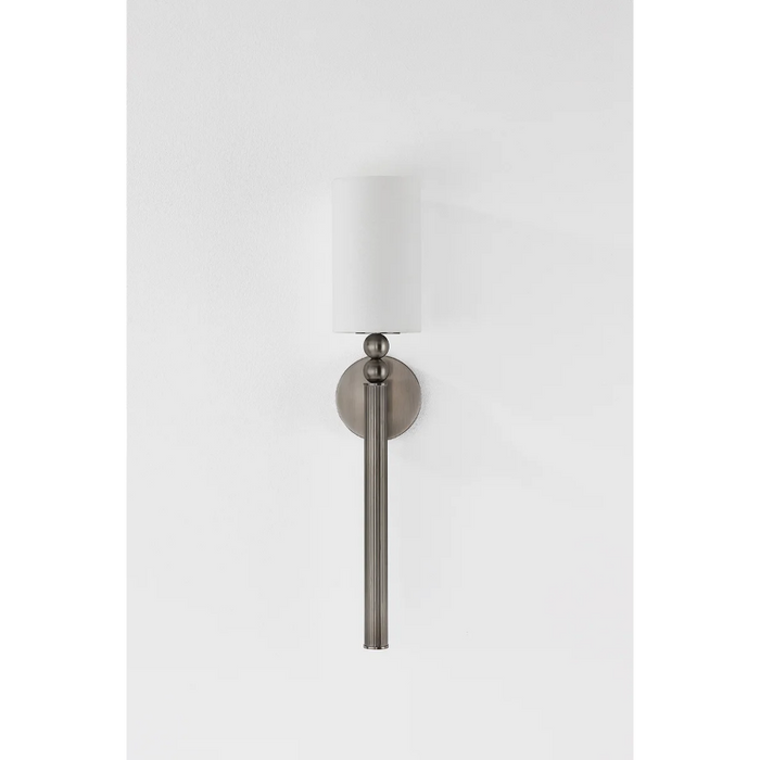 Hudson Valley 3824 Lakeport 1-lt 24" Tall Wall Sconce - Vintage Pewter