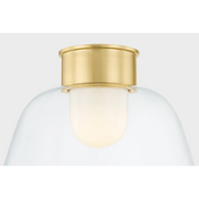 Hudson Valley 3514 Lakeside 1-lt 14" Flush Mount