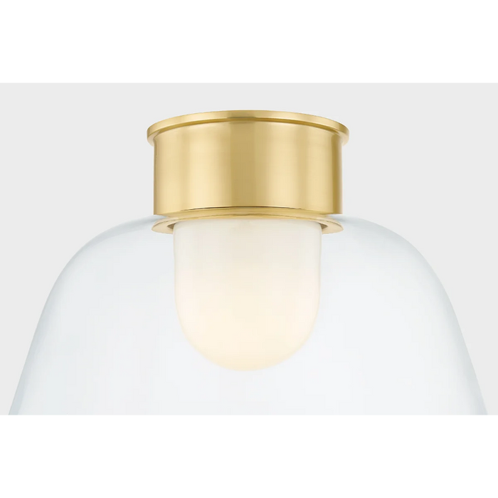 Hudson Valley 3514 Lakeside 1-lt 14" Flush Mount