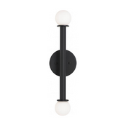 AFX LANS0620LAJUD Lane 2-lt 20" Tall LED Wall Sconce - Black