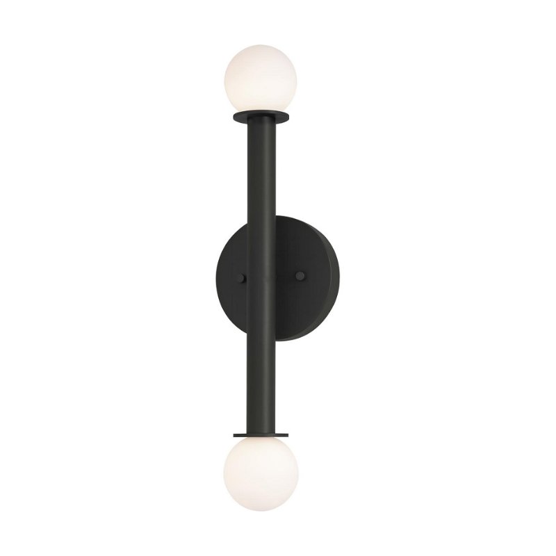 AFX LANS0620LAJUD Lane 2-lt 20" Tall LED Wall Sconce - Black