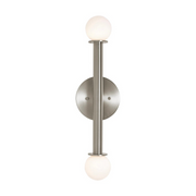 AFX LANS0620LAJUD Lane 2-lt 20" Tall LED Wall Sconce - Satin Nickel