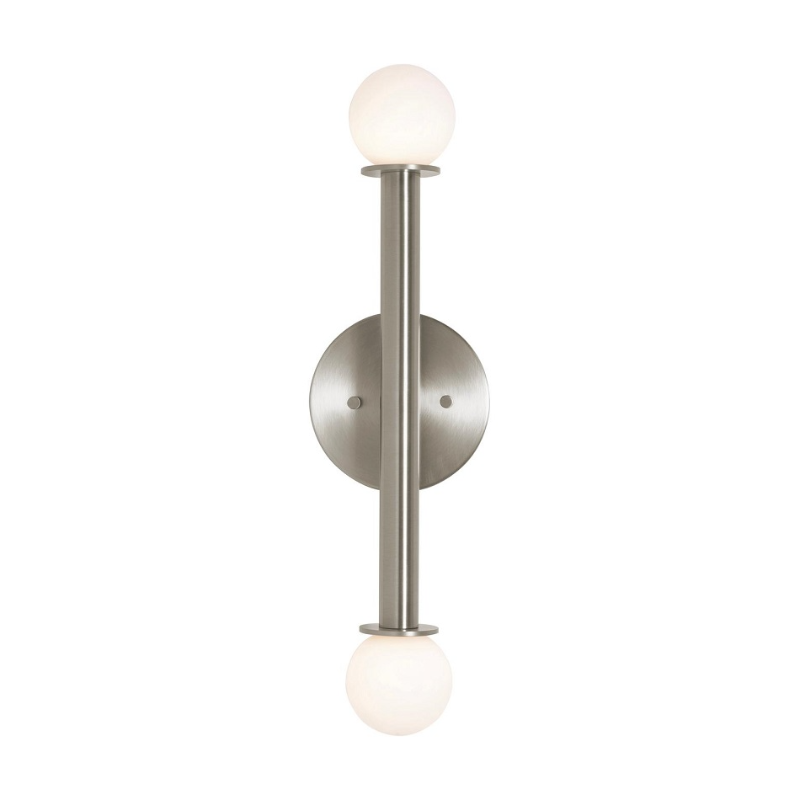 AFX LANS0620LAJUD Lane 2-lt 20" Tall LED Wall Sconce - Satin Nickel