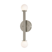 AFX LANS0620LAJUD Lane 2-lt 20" Tall LED Wall Sconce - Satin Nickel