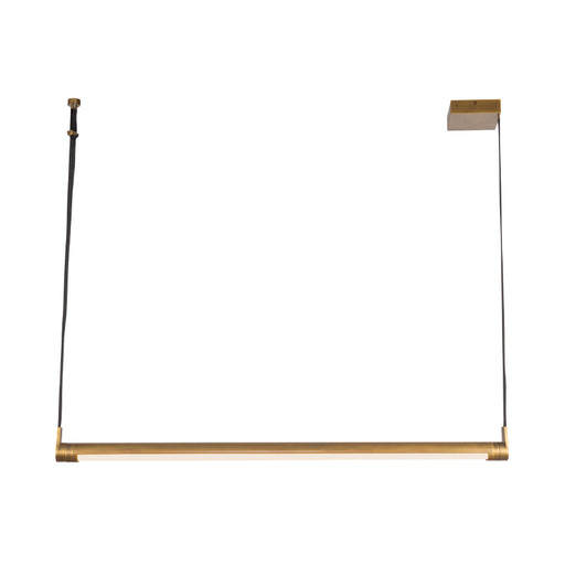 Kuzco LP46841 Laurence 1-lt 42" LED Pendant-Vintage Brass