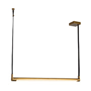 Kuzco LP46841 Laurence 1-lt 42" LED Pendant-Vintage Brass