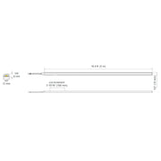 Lotus LBL-SPI-RGBW 16-ft SPI Controlled LED Strip Light, 4.4W/ft., 24V, IP65 Rated