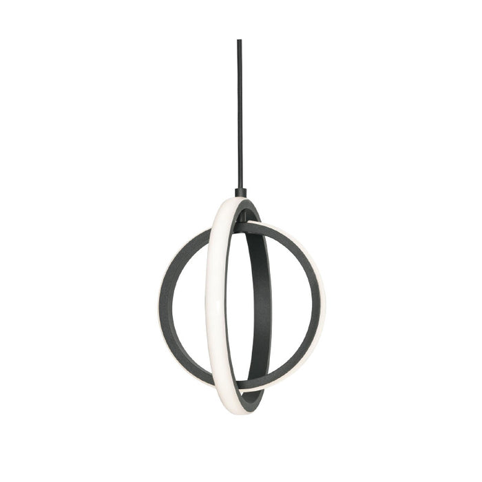 AFX LCKP09L30D1 LCKP Series Lock 2-lt 9" LED Pendant-Black