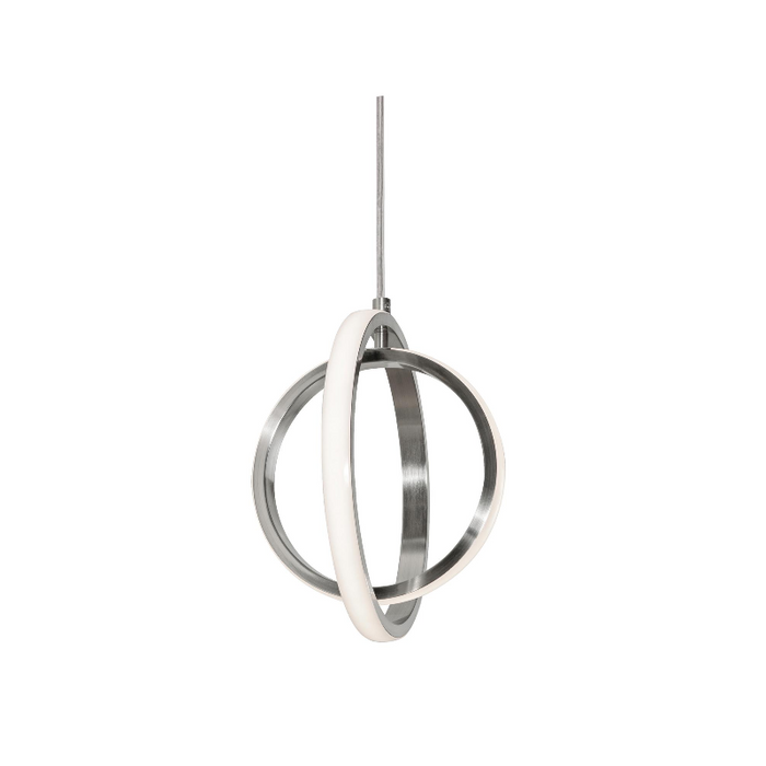 AFX LCKP09L30D1 LCKP Series Lock 2-lt 9" LED Pendant-Satin Nickel