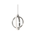 AFX LCKP09L30D1 LCKP Series Lock 2-lt 9" LED Pendant-Satin Nickel