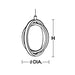 AFX LCKP09L30D1 LCKP Series Lock 2-lt 9" LED Pendant