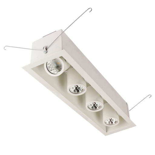 Lightolier LCRM10 OmniSpot 4-Head LED Recessed Multiple, 1000 lm per head