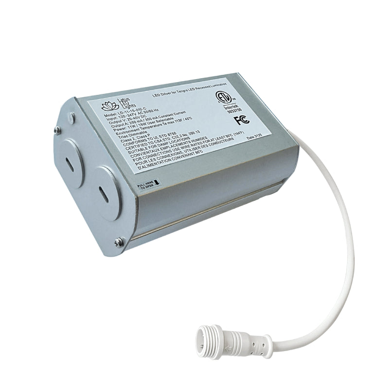 Lotus LD-11-15 11W/15W Driver for Tangra 3" Fixtures - 120-347V 0-10V Commercial