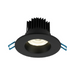 Lotus LD3R 3" 15W LED Round Regressed Downlight, 5CCT Selectable - Black