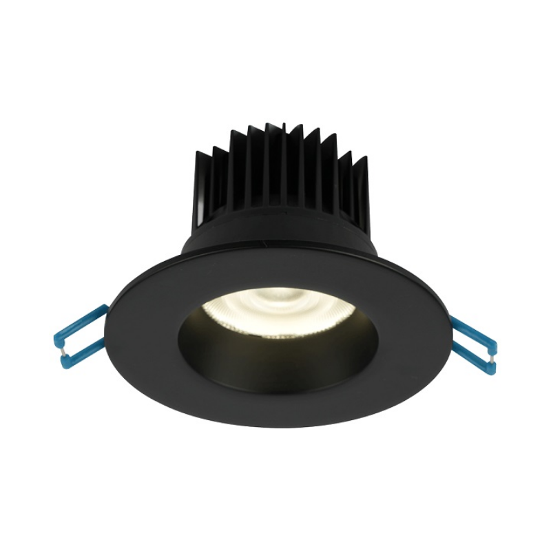 Lotus LD3R 3" 15W LED Round Regressed Downlight, 5CCT Selectable - Black