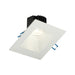Lotus LD3S 5" 15W LED Square 30° Sloped Regressed, Dim to Warm