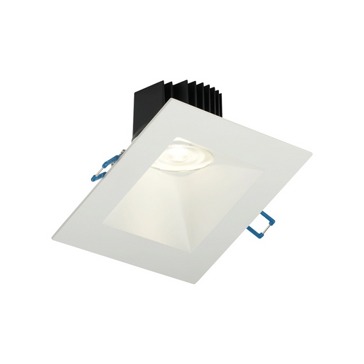 Lotus LD3S 5" 15W LED Square 30° Sloped Regressed, Dim to Warm - White