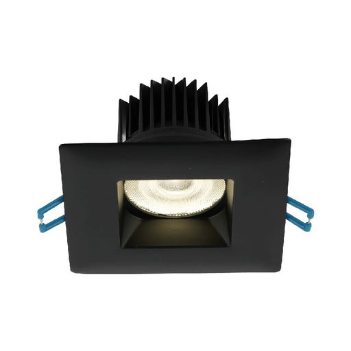 Lotus LD3S 3" 15W LED Square Regressed Downlight, Dim to Warm - Black