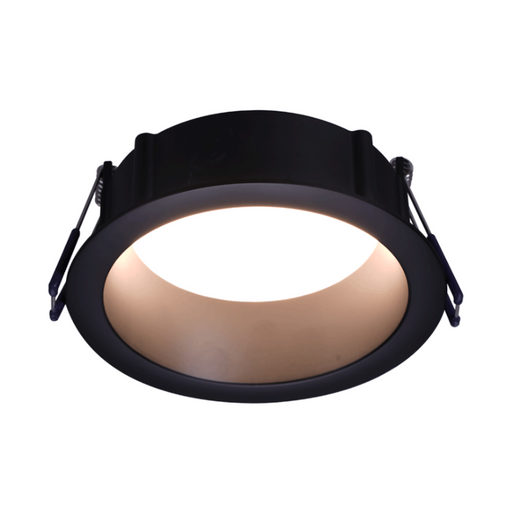 Lotus LE4RR 4" 11W LED Round Deep Regressed Eco Downlight, 5CCT Selectable - Black