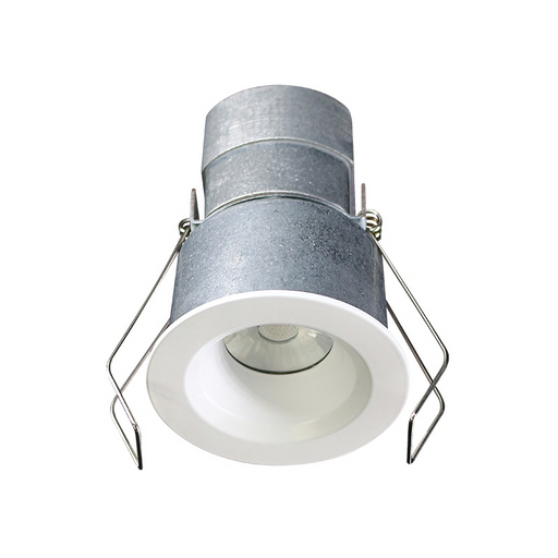 Lotus LED-1-S6W 2" 6W LED Round Mini Recessed Downlight, 24V - White