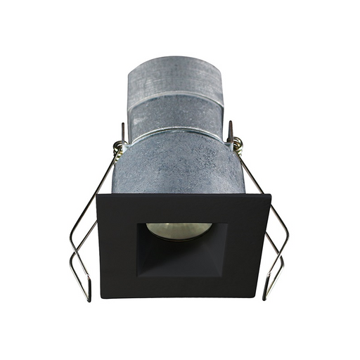 Lotus LED-1-S6W 2" 6W LED Square Mini Recessed Downlight, 24V - Black