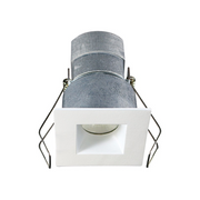 Lotus LED-1-S6W 2" 6W LED Square Mini Recessed Downlight, 24V - White