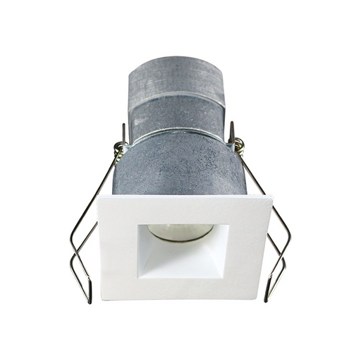 Lotus LED-1-S6W 2" 6W LED Square Mini Recessed Downlight, 24V - White
