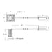 Lotus LED-2-S11W 2" LED Square Trimless Gimbal, 5CCT Selectable