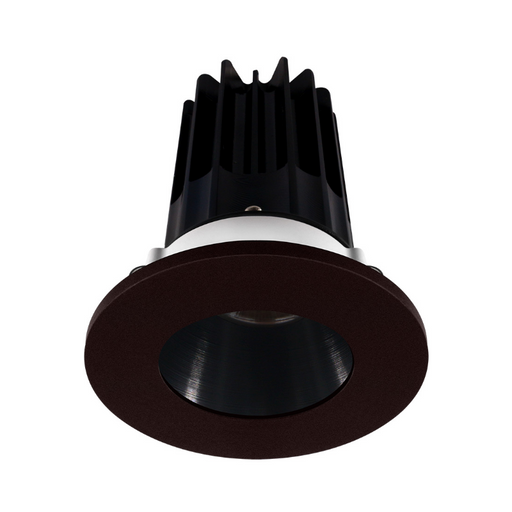 Lotus LED-2-S8W2 Designer 2" 8W LED Round Recessed Downlight, 60° Beam Angle - Black/Bronze