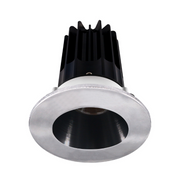 Lotus LED-2-S8W2 Designer 2" 8W LED Round Recessed Downlight, 60° Beam Angle - Black/Chrome