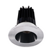 Lotus LED-2-S8W2 Designer 2" 8W LED Round Recessed Downlight, 60° Beam Angle - Black/Chrome