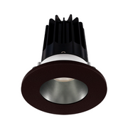 Lotus LED-2-S8W2 Designer 2" 8W LED Round Recessed Downlight, 60° Beam Angle - Chrome/Bronze