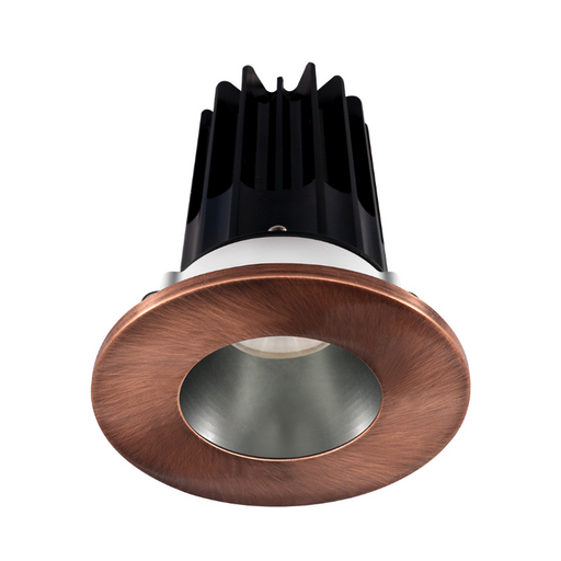Lotus LED-2-S8W2 Designer 2" 8W LED Round Recessed Downlight, 38° Beam Angle - Chrome/Copper