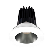 Lotus LED-2-S8W2 Designer 2" 8W LED Round Recessed Downlight, 60° Beam Angle - Chrome/White