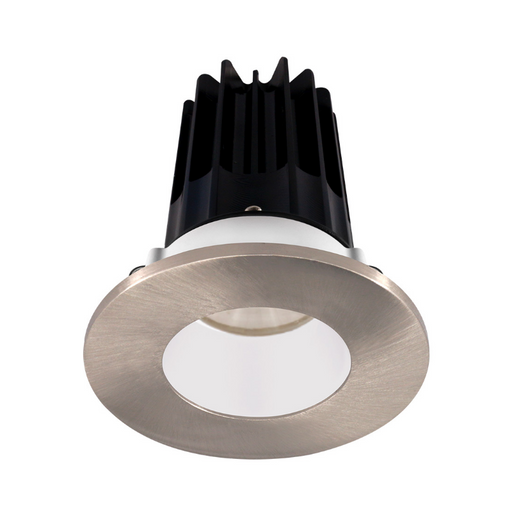 Lotus LED-2-S8W2 Designer 2" 8W LED Round Recessed Downlight, 24° Beam Angle - White/Brushed Nickel