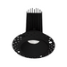 Lotus LED-2-S15W-T Designer 2" 15W LED Round Trimless Recessed Downlight, Dim to Warm, 120V - Black